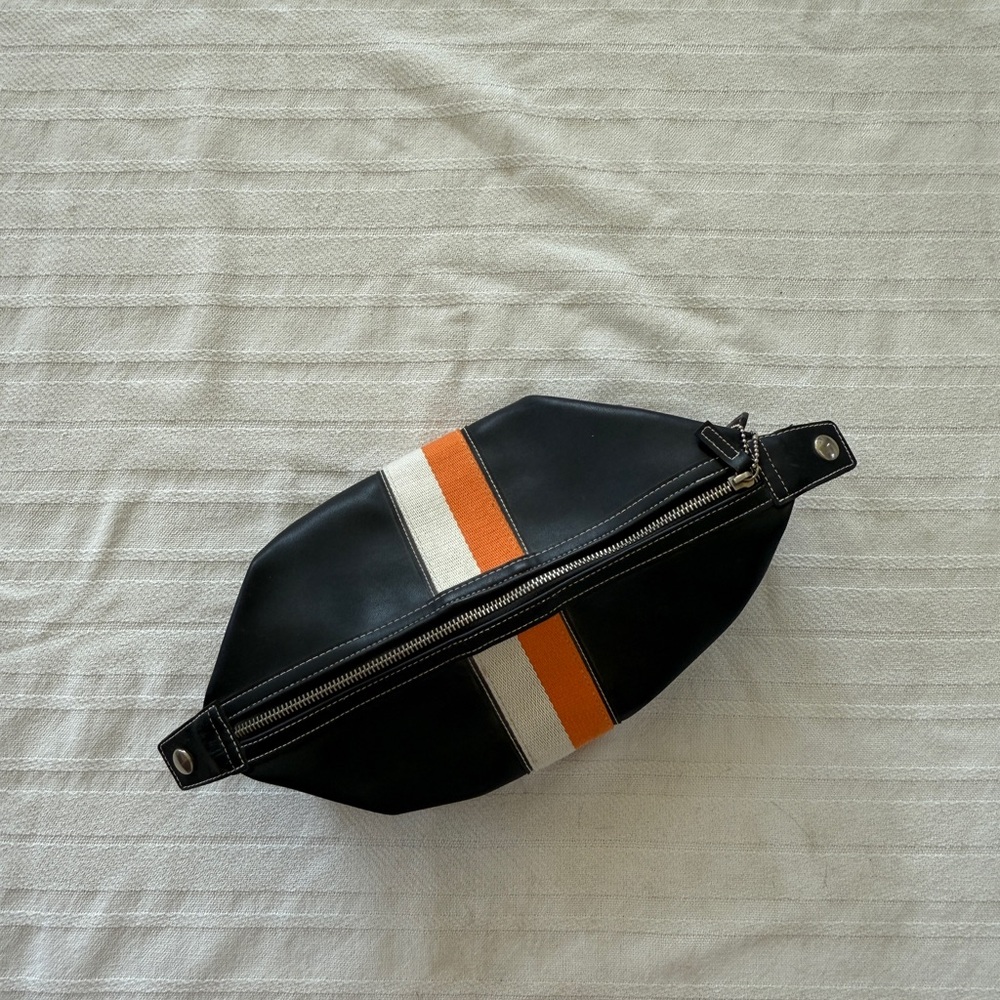 Stylish Black and Orange Men's Bag